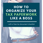 Organize Tax Paperwork Like a Boss