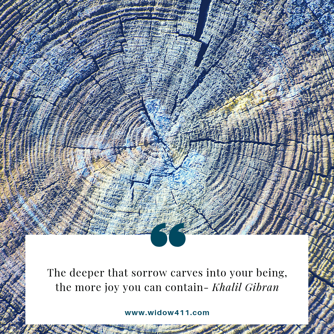 Sorrow encouraging quote for widows
