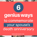 Honor Spouse's Death Anniversary Pin
