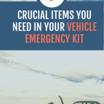 Vehicle Emergency Kit for Widows