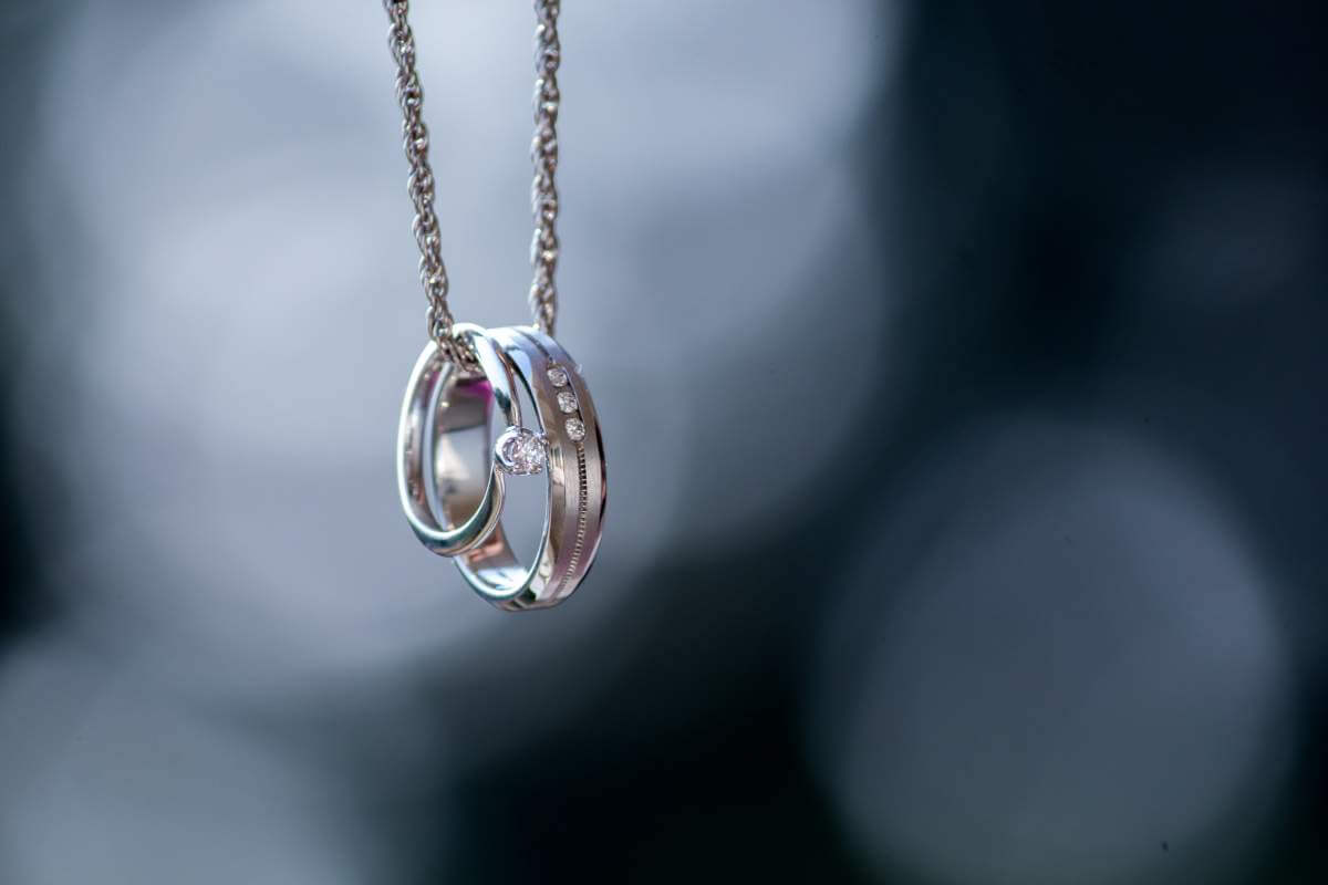 Wedding Rings To Wear As Pendant R H Weber Jewelry Llc